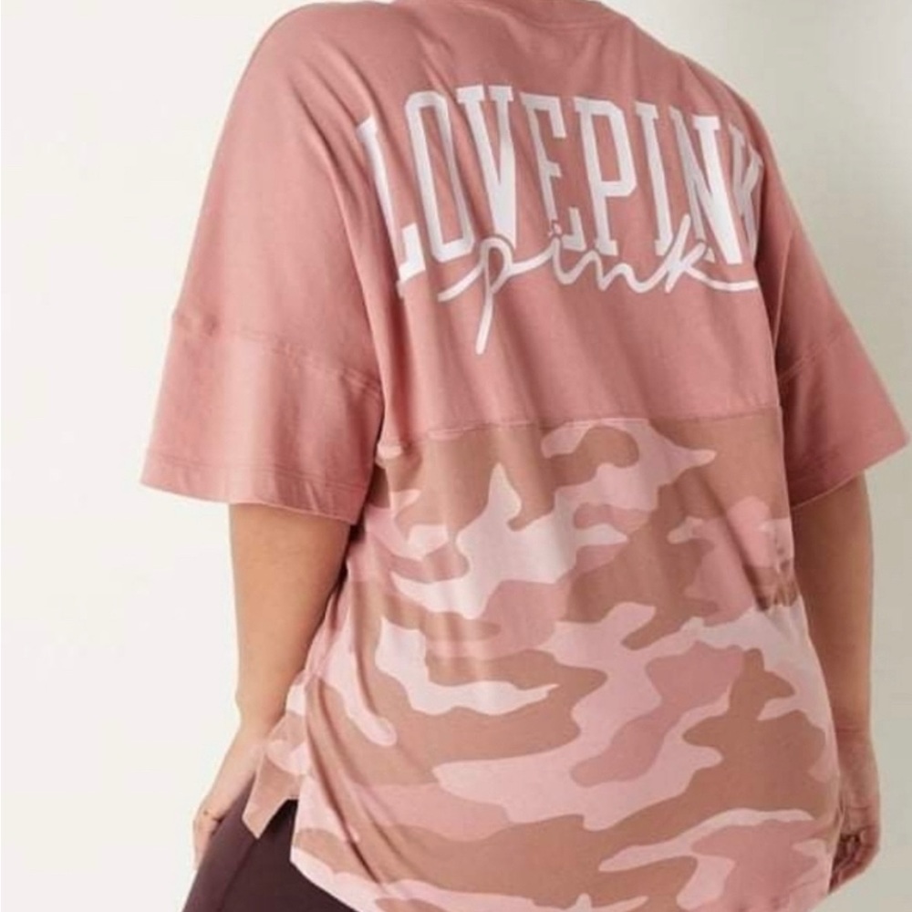 NWT Victoria’s Secret Pink Varsity Tee